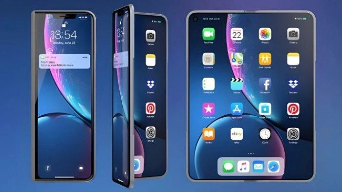 iPhone Versi Lipat Besutan Apple Bocor, Tampilan Disebut Jiplak Galaxy Z Fold