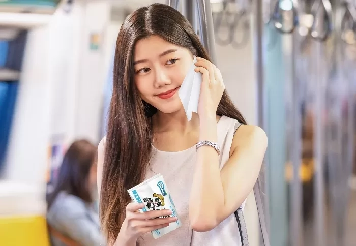 Tisu Bambu Tanpa Klorin Baik untuk Bayi dan Kulit Sensitif Terutama Wajah