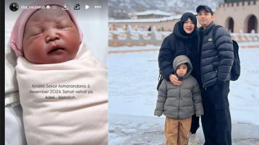 Risa Saraswati Melahirkan Anak Kedua, Diberi Nama Kinanti Sekar Asmarandana