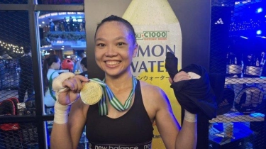 Grand Final Rookie Series Ultimate 2024: Prissilia Yuni dan Krishna Ramadhan Sabet Juara Muaythai