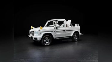 Paus Fransiskus Terima Mercedes-Benz G-Class EV Baru sebagai Hadiah Natal, Ini Spesifikasinya