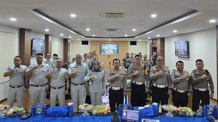 Jasa Raharja dan Korlantas Polri Gelar Monev Penegakkan Hukum TW IV 2024 di Kepulauan Riau