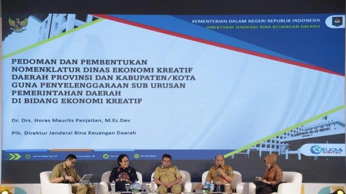 Kemendagri Dorong Pengembangan Ekonomi Kreatif Jadi Mesin Baru Pertumbuhan Ekonomi Nasional