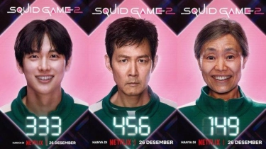 Netflix Rilis Poster Karakter Squid Game 2, Lengkap dengan Nomor Punggung dan Latar Belakang Pemain