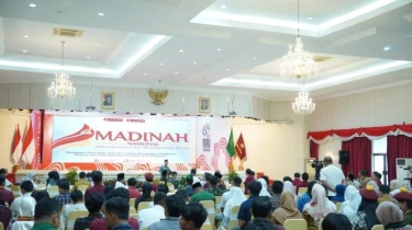 Wamen Dikdasmen Hadiri Madinah Tingkat Nasional yang Diadakan Himpunan Mahasiswa Persatuan Islam