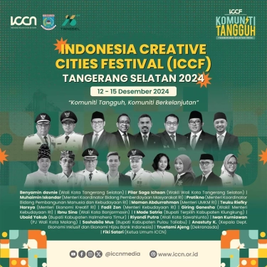 ICCF 2024 Hadir di Tangsel: Festival Kreatif Penuh Ide, Inovasi, dan Kolaborasi