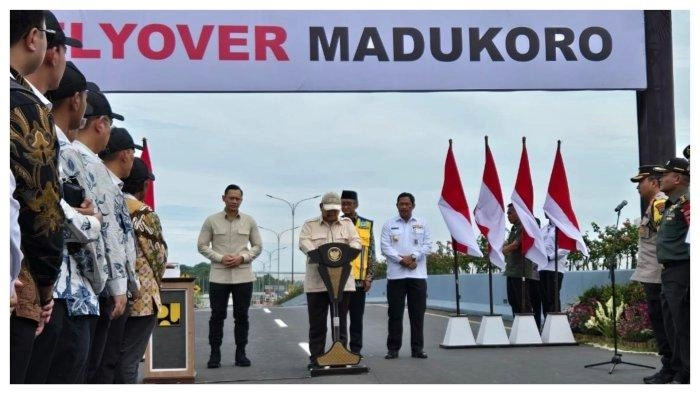 Presiden Prabowo Resmikan Fly Over Madukoro Semarang: Ini Dibangun dengan Uang Rakyat