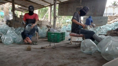 Kisah Seniman Bali Sulap Limbah Pecahan Kaca Jadi Karya Mahal hingga Laris di pasar Eropa