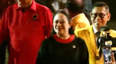 Puan Maharani Hadiri Peringatan HUT ke-60 Tahun Partai Golkar, Petinggi PDIP Ini Mendampingi