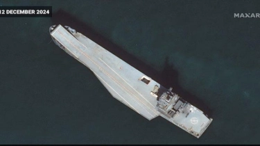 Foto Satelit Ungkap 'Kapal Induk' Iran Pengangkut Drone, UAV Teheran Terbang di New Jersey AS?