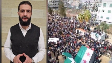 Mohammed Al-Julani Ajak Rakyat Suriah ke Alun-alun: Mari Rayakan Jatuhnya Rezim Assad