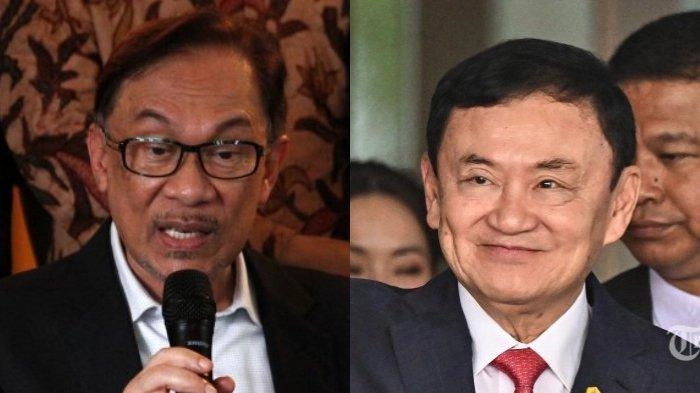 PM Malaysia Anwar Ibrahim Tunjuk Eks PM Thailand, Thaksin Shinawatra jadi Penasihat Pribadinya