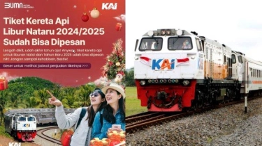 Jelang Natal dan Tahun Baru, Pemerintah Kaji Pemberian Diskon 50 Persen untuk Tiket Kereta Api
