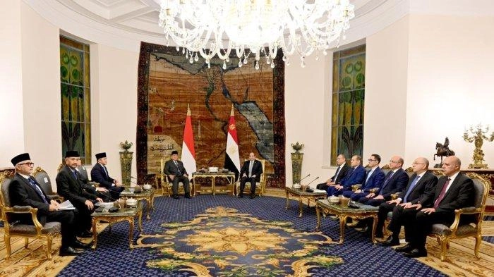 Bertemu Presiden El Sisi, Prabowo Sebut Mesir Punya Tempat Khusus di Hati Bangsa Indonesia