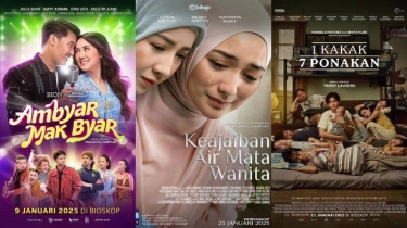 15 Film Bioskop Terbaru Tayang Tahun Baru 2025: Ada Ambyar Mak Byar dan Keajaiban Air Mata Wanita