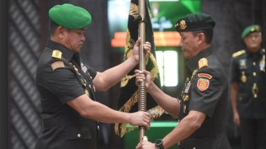 Letjen TNI Mohammad Fadjar Kini Resmi Jadi Pangkostrad Gantikan Letjen TNI Mohammad Hasan