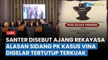 LIVE Alasan Sidang PK Kasus Vina Digelar Tertutup Terkuak, MA: Fakta Persidangan Tak Lagi Dibahas