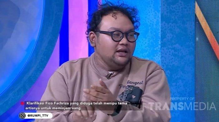 Penjelasan Fico Fachriza soal Dirinya yang Pinjam Uang dengan Alasan Kondisi Keluarga 