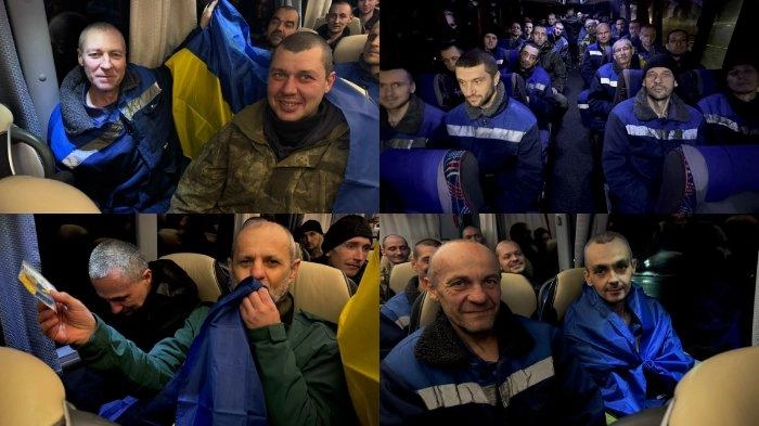 Perang Rusia-Ukraina Hari ke-1042: Rusia dan Ukraina Tukar 300 Tawanan Perang
