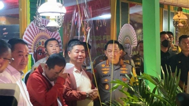 Kapolri Hadiri Perayaan Tahun Baru 2025 di Bundaran HI