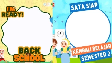 30 Twibbon Back to School 2025 Siap Kembali Sekolah Semester 2, Beserta Cara Membuatnya