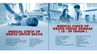 Apa Saja yang Diperiksa pada Program Medical Check Up Gratis dari Pemerintah?