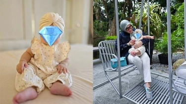 Syahrini Tulis Pesan setelah 5 Bulan Jadi Ibu, Wajah Baby R Belum Dibocorkan