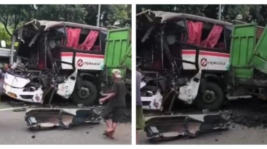 Cerita Saksi Kecelakaan di Tol Cipularang: Truk seperti Alami Rem Blong sampai Mundur ke Belakang