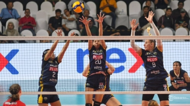 Hasil Voli Proliga 2025: Gresik Petrokimia Menyala, Libas JPE 3 Set Langsung