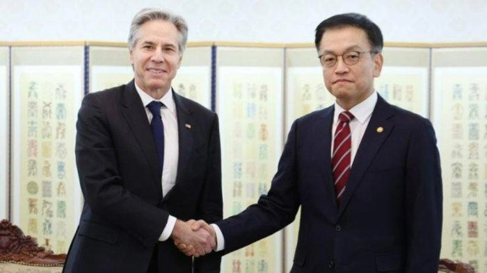 Antony Blinken Kunjungi Seoul, Korea Utara Tembakkan Rudal Balistik