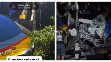 Kecelakaan Bus Sugeng Rahayu Vs Sumber Selamat di Ngawi, Dipicu Sopir Nyalip Kurang Perhitungan