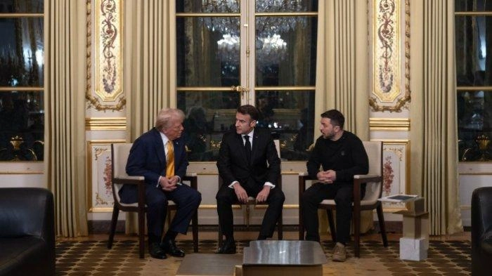 Macron Minta Zelensky Realistis Tanggapi Isu Teritorial, Putin Terima NATO tapi Sindir AS Keluar 