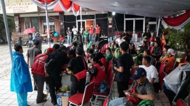 Sambut HUT ke-52 PDI Perjuangan, DPP BMI Gelar Bakti Sosial bagi Pengemudi Ojek Online di Jakarta