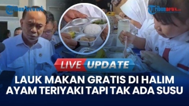VIDEO Hari Perdana Pembagian Makanan Gratis: Intip Dapur Khusus dan Lauk Ayam Teriyaki