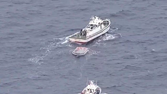 Kapal Nelayan Berawak WNI Terbalik di Lepas Pantai Kashima Jepang, 2 Orang Tewas dan 3 Orang Hilang