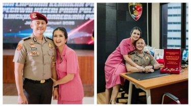 Lulus dari Pendidikan Sespimmen Polri, Suami Eks Artis FTV Kadek Devie Naik Pangkat jadi AKBP