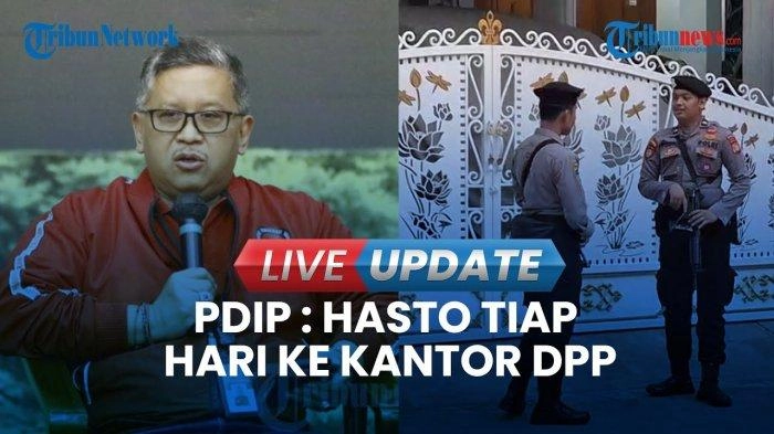 VIDEO KPK Geledah Dua Rumah Hasto Kristiyanto, PDIP: Hasto Setiap Hari ke Kantor DPP