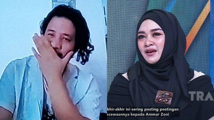 Ammar Zoni Dekat dengan Dokter K, Zeda Salim Menangis Ungkap Kekecewaan