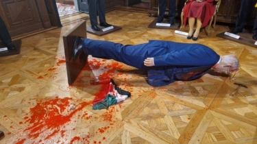 Israel Kecam Penghancuran Patung Lilin Benjamin Netanyahu di Meksiko