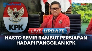 VIDEO Akhirnya Hasto Kristiyanto PDIP Muncul ke Publik: Semir Rambut Jelang Penuhi Panggilan KPK