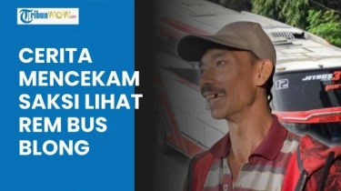 Video Pengakuan Saksi Lihat Penumpang Bus SMK dari Bali Histeris, Melaju 2 Km Diduga Rem Blong