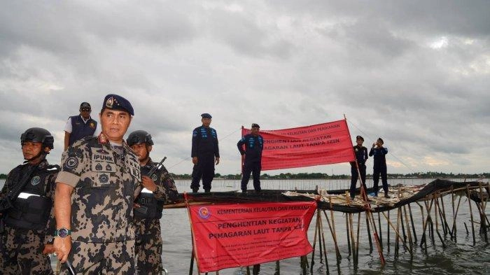 KKP Jawab Isu Adanya Pengembang Properti yang Jadi Dalang Pemasangan Pagar Laut 30 Km di Tangerang