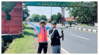 Politikus PDIP Tunaikan Nazar Jalan Kaki Jakarta-Boyolali di Momen HUT Partainya yang ke-52
