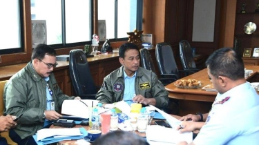 Wakasau dan Pejabat Utama Mabes TNI AU Bahas Pengembangan Seskoau dan Silabus Taruna AAU
