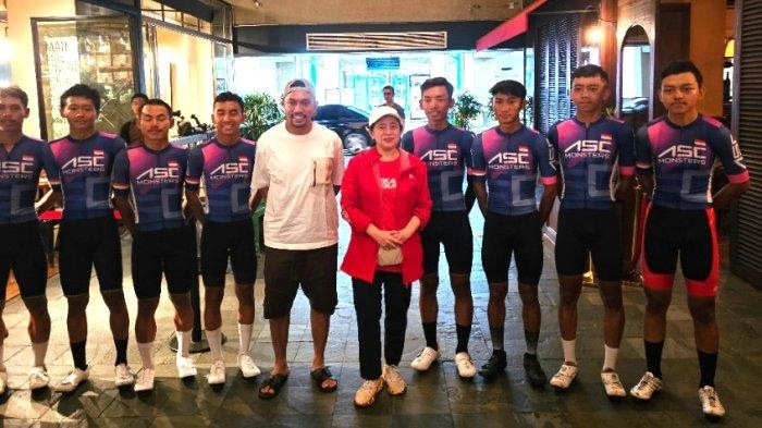 Bertemu Ahmad Sahroni, Puan Dukung Klub Sepeda ASC Monsters Torehkan Prestasi Global