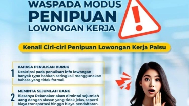 Kemnaker Imbau Masyarakat Selektif Terhadap Informasi Loker, Ini Ciri-ciri Penipuan Loker Palsu
