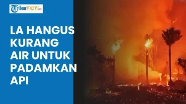 Video Los Angeles Hangus karena Kebakaran, Kini Dilanda Krisis Air untuk Padamkan Api