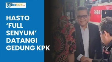 Video Momen Hasto Kristiyanto Tiba di Gedung KPK, Singgung Praperadilan hingga Prinsip Hukum