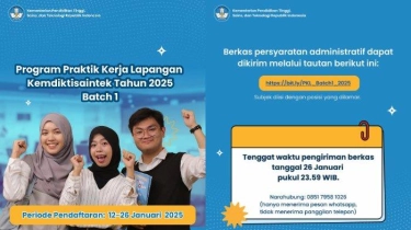 Magang Kemendiktisaintek 2025 Batch 1 Dibuka 7 Formasi, Cek Syarat dan Cara Daftar