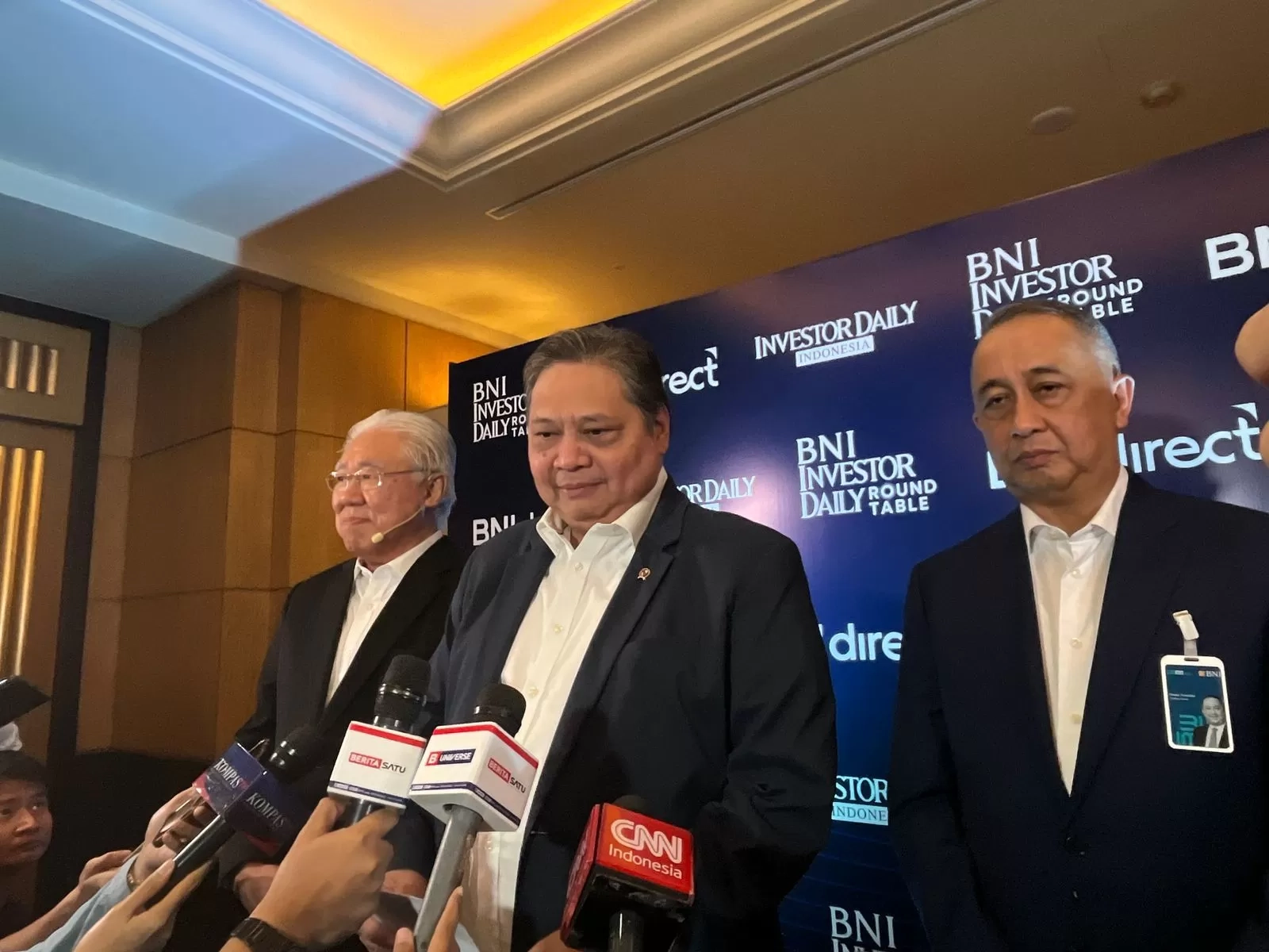 Airlangga Sebut Indonesia Tidak Kebal Hadapi Gejolak Perekonomian Global dan Tetap Hati-hati